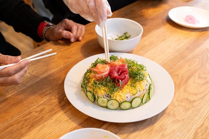 Sushi Cake Making Experience in Osaka — photo 10