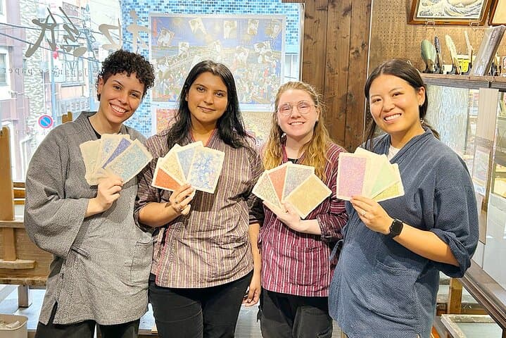 【Tokyo/Asakusa】Traditional Japanese Washi Papermaking experience — photo 9