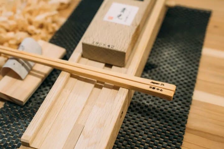 Kyoto : Chopsticks Making Workshop with Engraving Option — photo 3