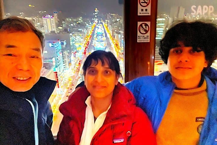 Sapporo: TV Tower Observatory & Illuminated Landmarks Night Tour