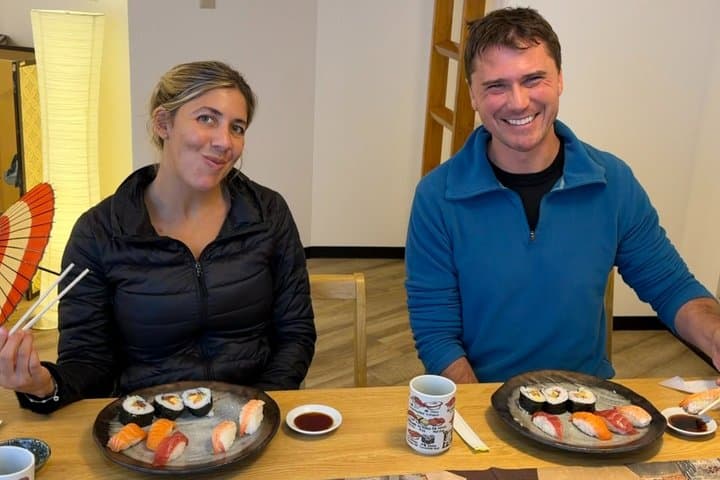 Asakusa Tokyo Sushi Making Class : Sake Ceremony & Whisk Matcha — photo 20