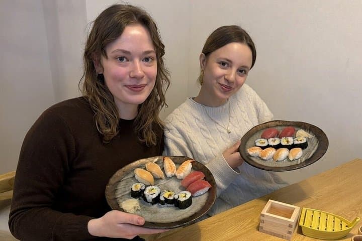Asakusa Tokyo Sushi Making Class : Sake Ceremony & Whisk Matcha — photo 19