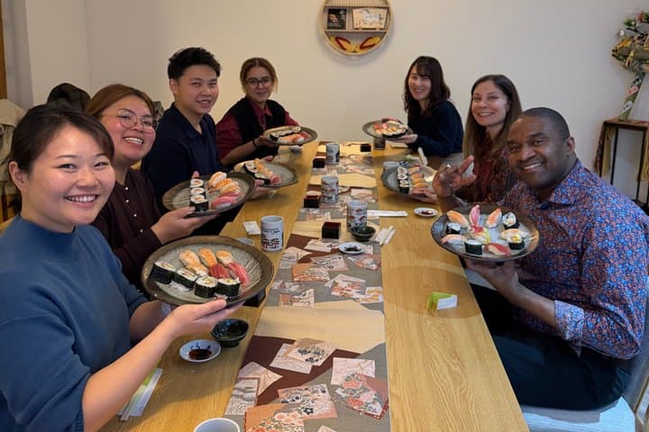 Asakusa Tokyo Sushi Making Class : Sake Ceremony & Whisk Matcha — photo 5
