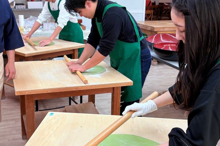 Tokyo Matcha Soba Making Experience – Easy & Fun! — photo 2