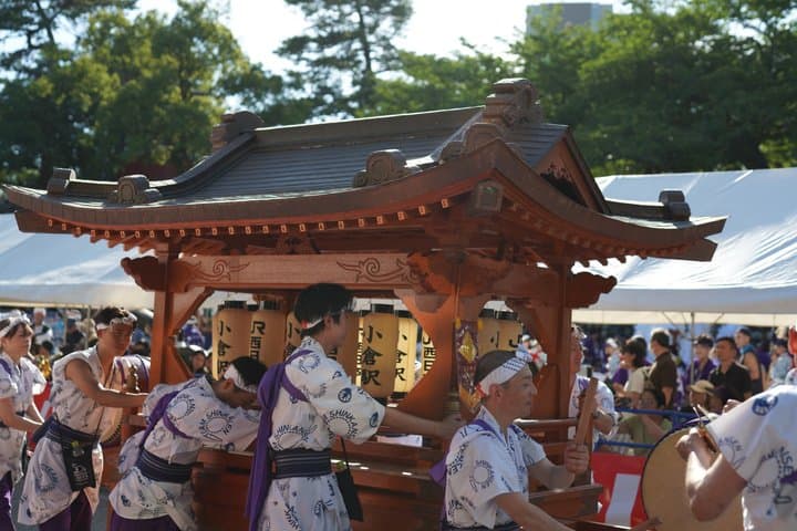 Kokura Gion Taiko Tour with Tea Ceremony and Standing Bar Drinks — photo 3