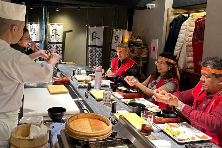 Luxury Samurai Sushi Dining Show in Asakusa Tokyo — photo 4