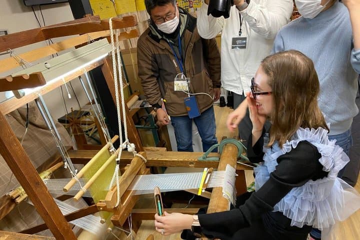 Kyoto: Nishijin Weaving Experience near Kitano Tenmangu — photo 2