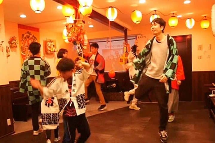 Let’s Dance Bon Odori Japanese folk Dance near Tsutenkaku — photo 9