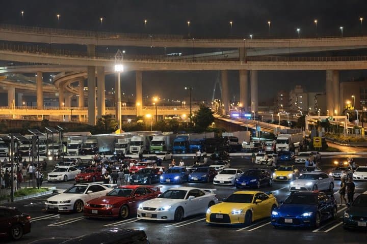 Tokyo Night Cruise and JDM Culture Tour includes stop at Daikoku — photo 3