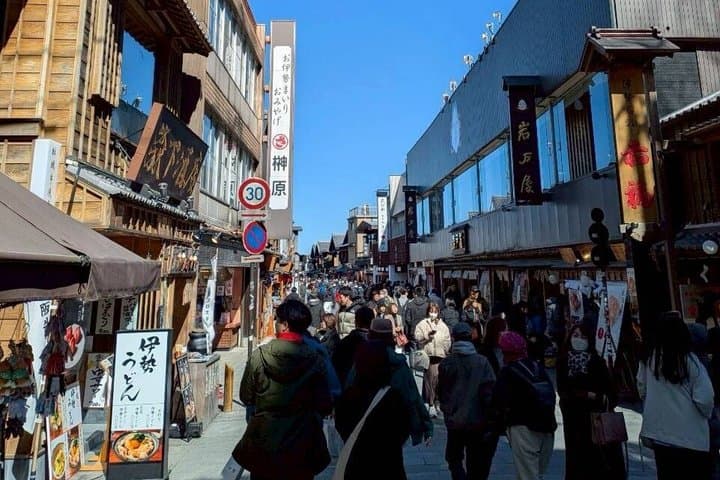 Ise Shrine in Mie Prefecture, Maneki Neko Painting Experience and Meoto Iwa Guided Tour by Private Car — photo 7