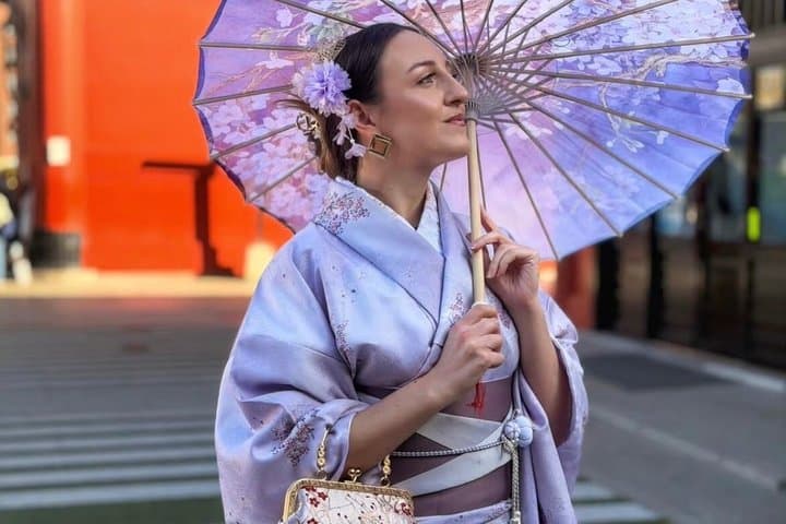 Tokyo: Kimono Rental Experience in Asakusa — photo 1
