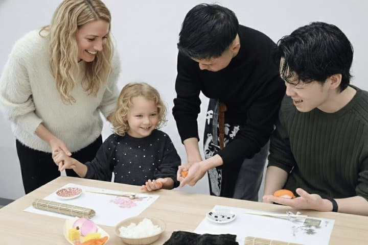 Tokyo Tsukiji 1-hour Sushi Making & Bento Class by a Local Family — photo 4