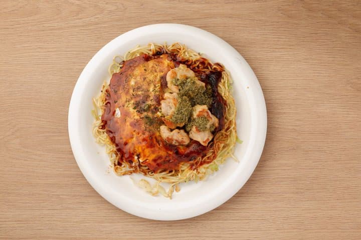 Hiroshima and International Style Okonomiyaki Dinner at Mitchan — photo 7