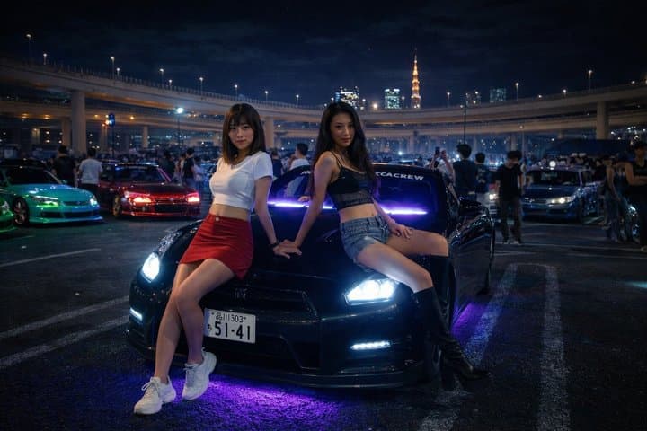 JDM car meet private experience 630hp GTR R35 — photo 1