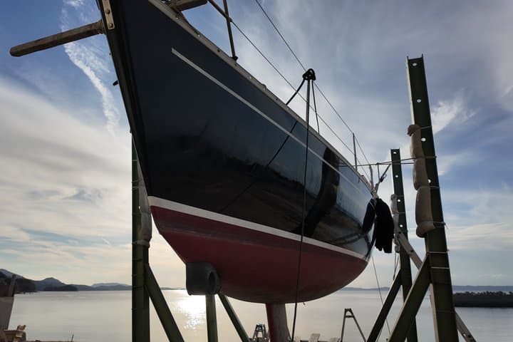 Japans Sailboat Boatyard Seto Inland Sea Sail — photo 3