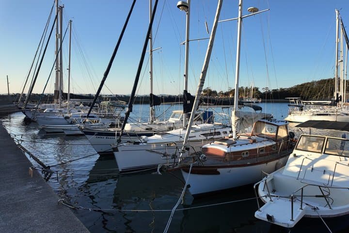 Japans Sailboat Boatyard Seto Inland Sea Sail — photo 2