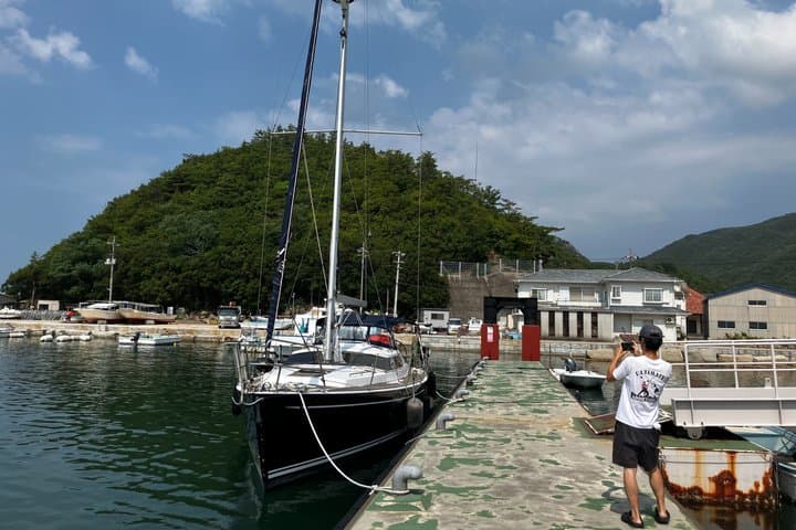 Japans Sailboat Boatyard Seto Inland Sea Sail — photo 6