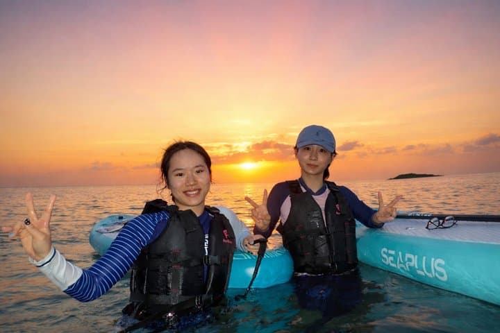 Miyako island: Relaxing Sunrise or Sunset SUP tour — photo 7