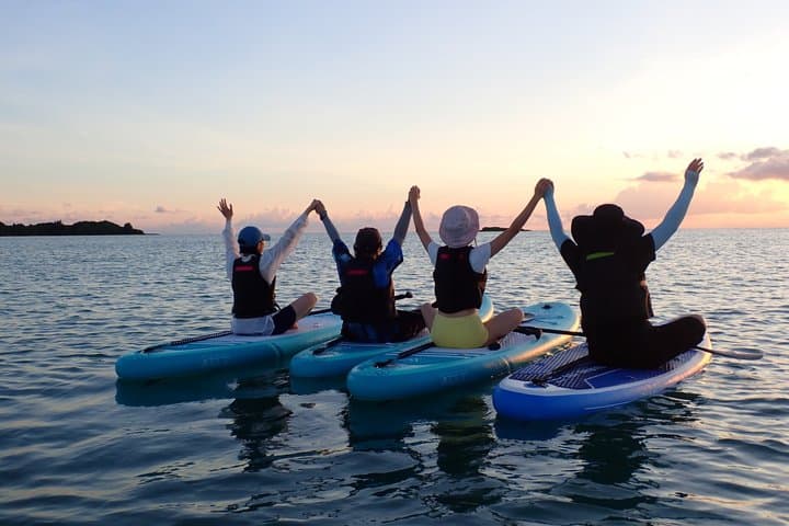 Miyako island: Relaxing Sunrise or Sunset SUP tour — photo 13