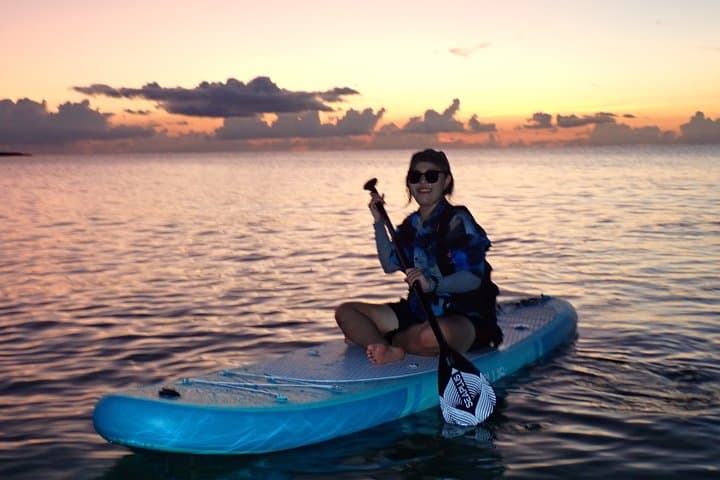 Miyako island: Relaxing Sunrise or Sunset SUP tour — photo 16