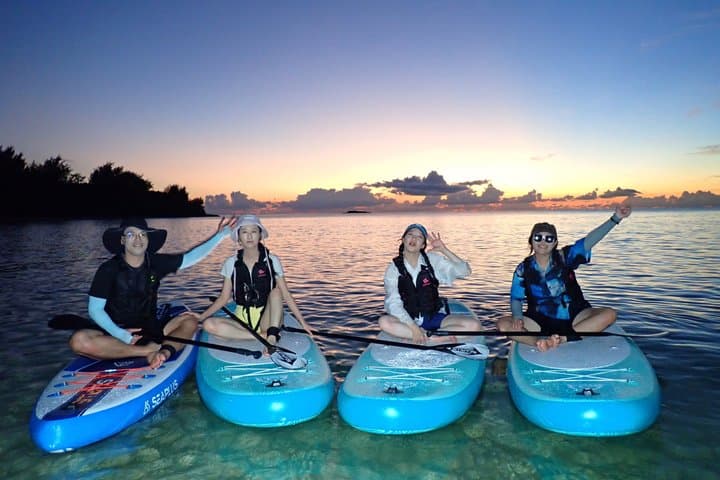 Miyako island: Relaxing Sunrise or Sunset SUP tour — photo 3