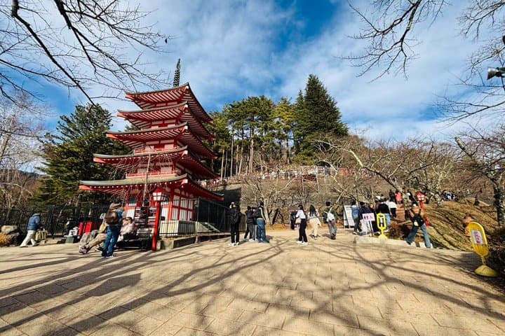 Chureito Pagoda-Arakurayama & Kawaguchiko Herb Garden Guided-VAN — photo 9