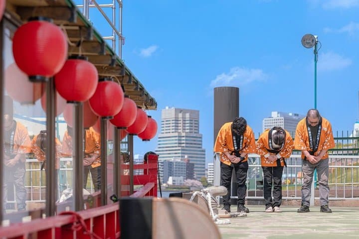 Tokyo Yakatabune Sakura-Theme Cruise:Tea Ceremony,Sweets&Shamisen — photo 12