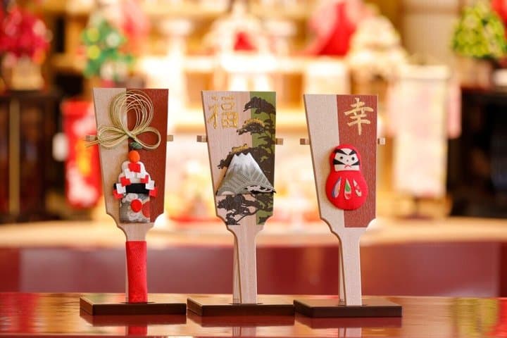 [Ningyo no Miyahide Shizuoka] Hagoita Charm Crafting Experience — photo 2