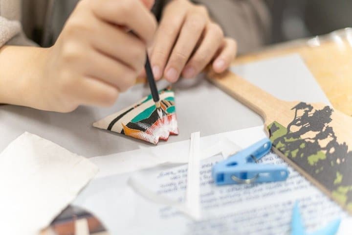 [Ningyo no Miyahide Shizuoka] Hagoita Charm Crafting Experience — photo 5