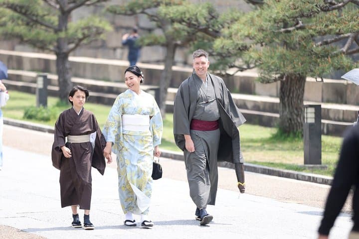 Kimono shooting at Osaka Castle and Stroll — photo 3