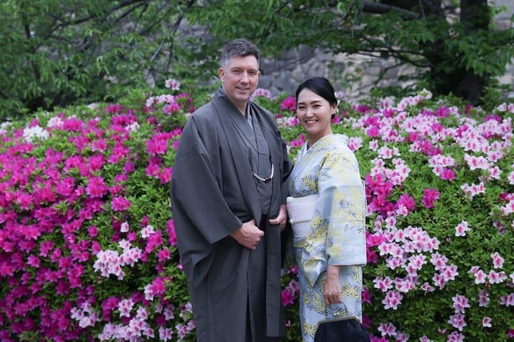 Kimono shooting at Osaka Castle and Stroll — photo 5