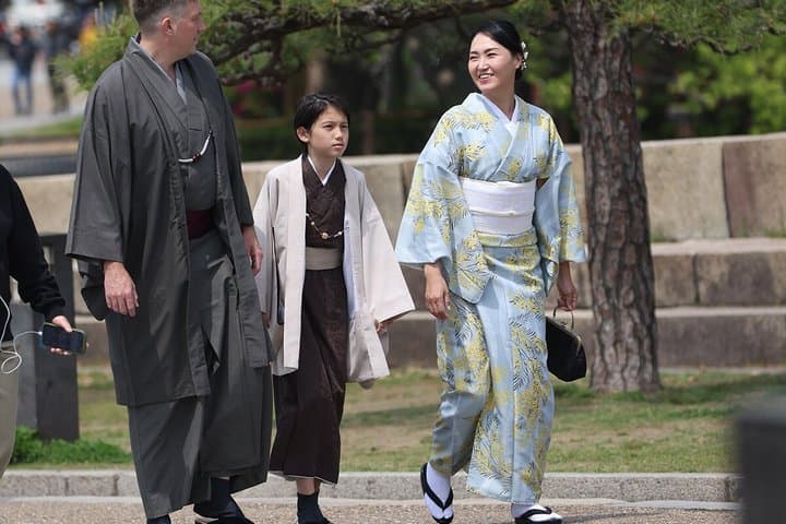 Kimono shooting at Osaka Castle and Stroll — photo 9