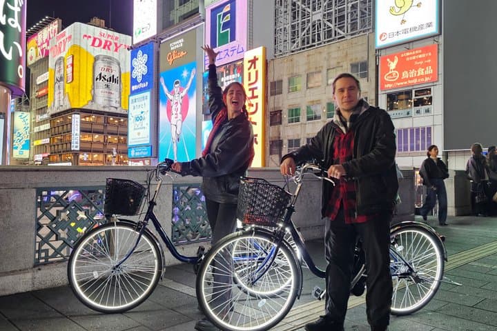 Osaka: LED E-Bike Neon Night Ride to Dotonbori, Namba & Shinsekai — photo 11