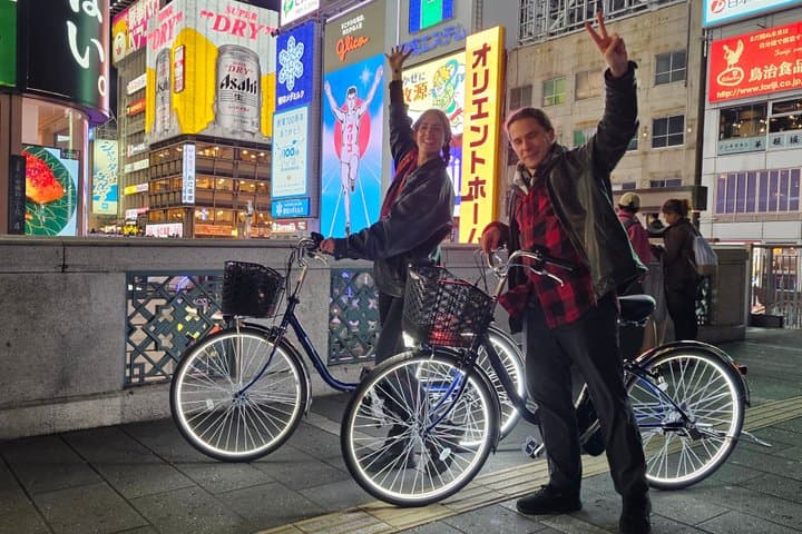 Osaka: LED E-Bike Neon Night Ride to Dotonbori, Namba & Shinsekai — photo 7