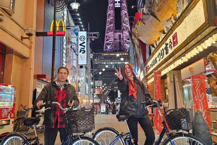 Osaka: LED E-Bike Neon Night Ride to Dotonbori, Namba & Shinsekai — photo 18