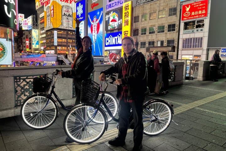 Osaka: LED E-Bike Neon Night Ride to Dotonbori, Namba & Shinsekai — photo 15