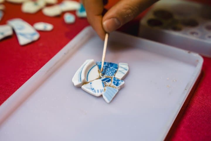 Tokyo Kintsugi Accessory Making Workshop in Shibuya — photo 11