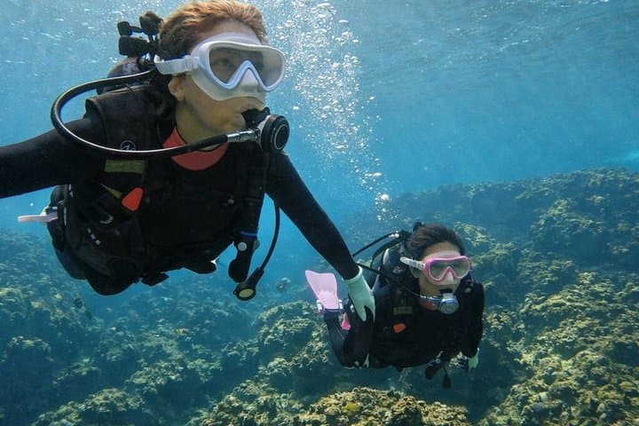 Try Scuba Diving diving at the Blue Cave in Onna Village, Okinawa — photo 2