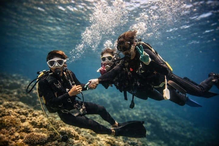 Try Scuba Diving diving at the Blue Cave in Onna Village, Okinawa — photo 5