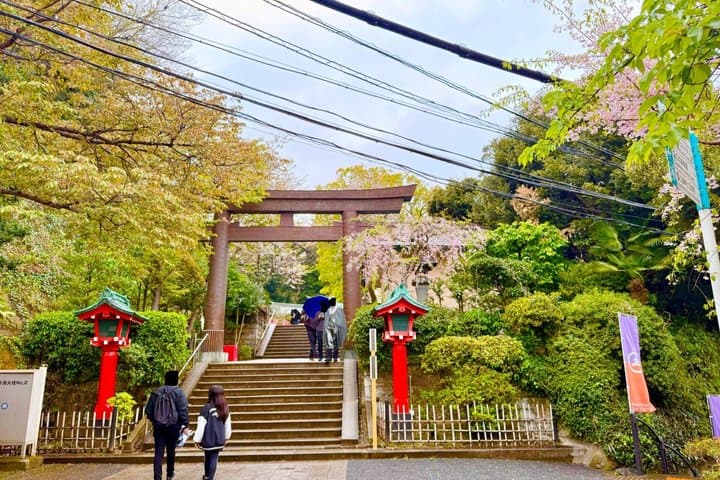 :Enoshima Retreat Private Walking Tour in Benzaiten and Iwaya