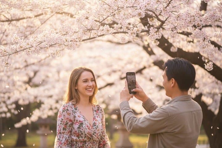Tokyo Sakura Picnic Relaxing Hanami with Gourmet Bento and Photos — photo 3