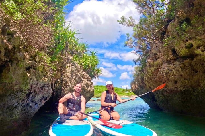 [Okinawa Miyako] SUP or Canoe Tour with a Spectacular Beach! — photo 6