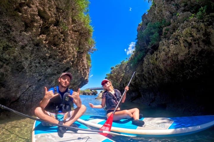 [Okinawa Miyako] SUP or Canoe Tour with a Spectacular Beach! — photo 2