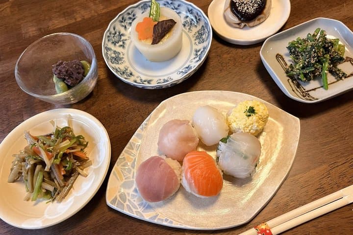 Zen Buddhist Vegetarian Shojin Ryori and Sushi Cooking — photo 11