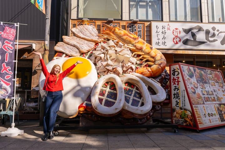 (1 Group Only) Osaka Dotonbori Food Tour Wagyu & Ramen Takoyaki — photo 6