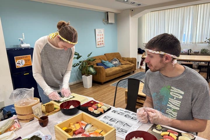 Sushi Making in Tokyo with Matcha and Sake — photo 6