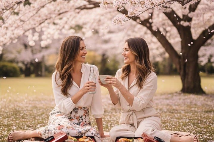 Tokyo Sakura Picnic Relaxing Hanami with Gourmet Bento and Photos — photo 7