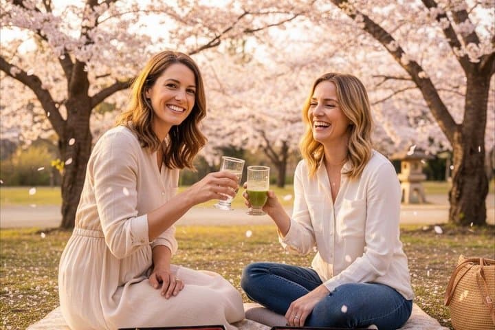 Tokyo Sakura Picnic Relaxing Hanami with Gourmet Bento and Photos — photo 1