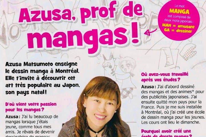 Manga-Anime Drawing Class with Japanese Manga-ka in Tokyo — photo 15