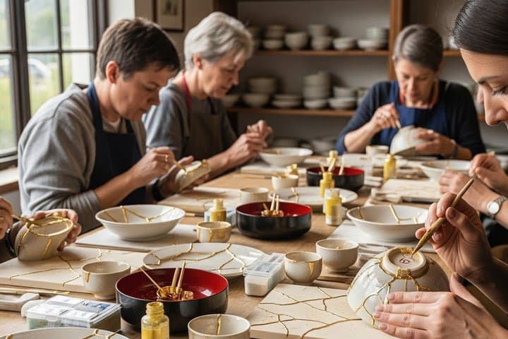 Tokyo: Japanese Gold Repair Kintsugi Workshop in Shinjuku — photo 2